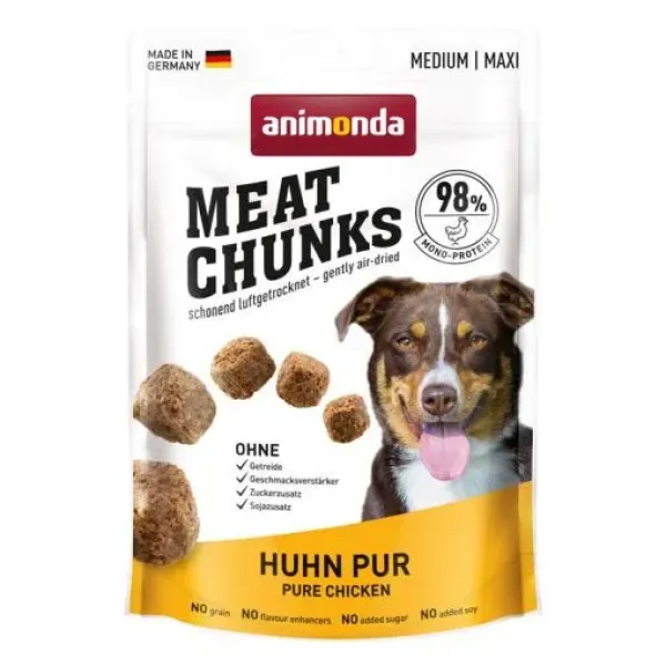 Animonda Meat Chunks Ente pur 60 g - 8 Stück